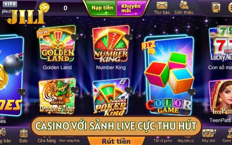 Casino là lựa chọn thú vị của hàng trăm thậm chí là hàng triệu bet thủ Việt